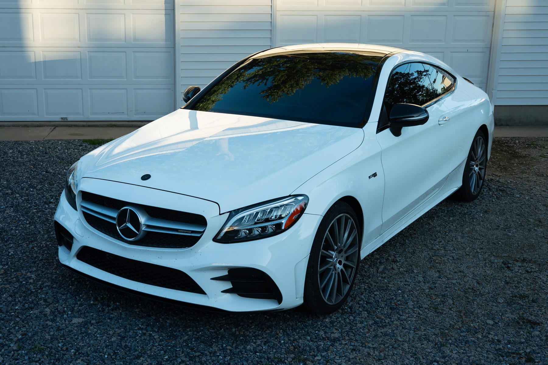 Mercedes AMG with custom styling